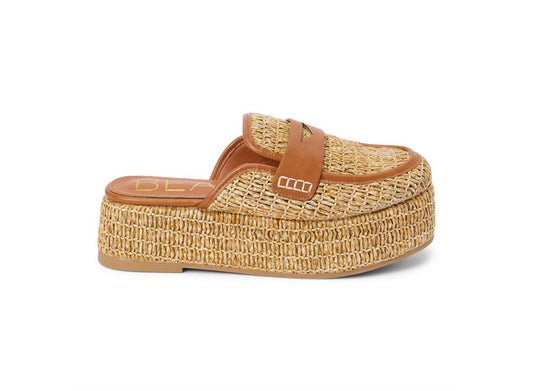 Wren Platform Mules - Cognac - BAY WINDOW