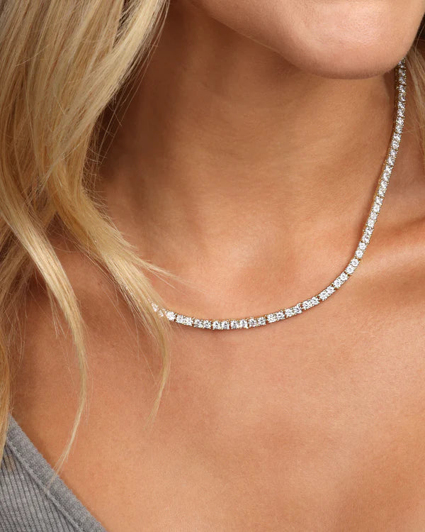 Heiress Tennis Necklace - BAY WINDOW