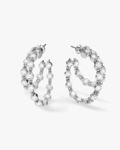 She's an Icon Double Hoops - BAY WINDOW