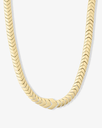 Serpent Herringbone Collar 16' - BAY WINDOW