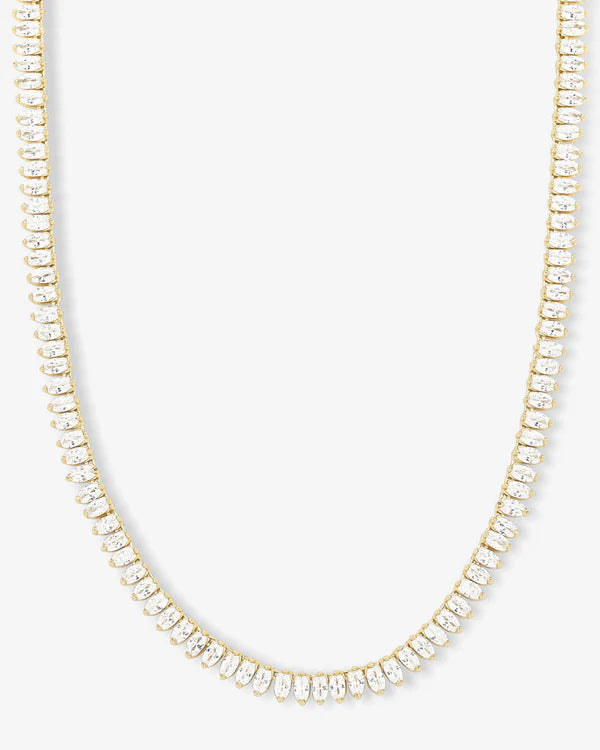 Baby "She's So Fine" Tennis Necklace 16" - BAY WINDOW