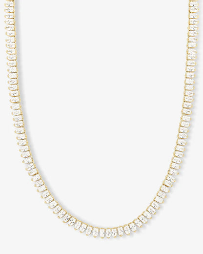 Baby "She's So Fine" Tennis Necklace 16" - BAY WINDOW