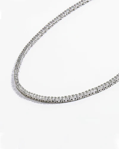 Baby Heiress Tennis Necklace - BAY WINDOW