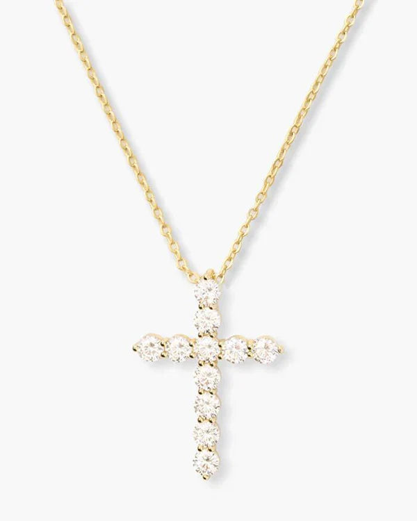 Oh She Fancy Small Cross Pendant - BAY WINDOW
