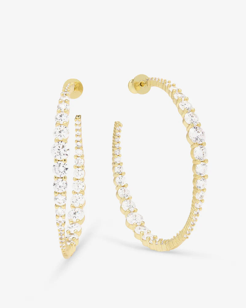Oh She Fancy Graduated Hoops 2" - BAY WINDOW