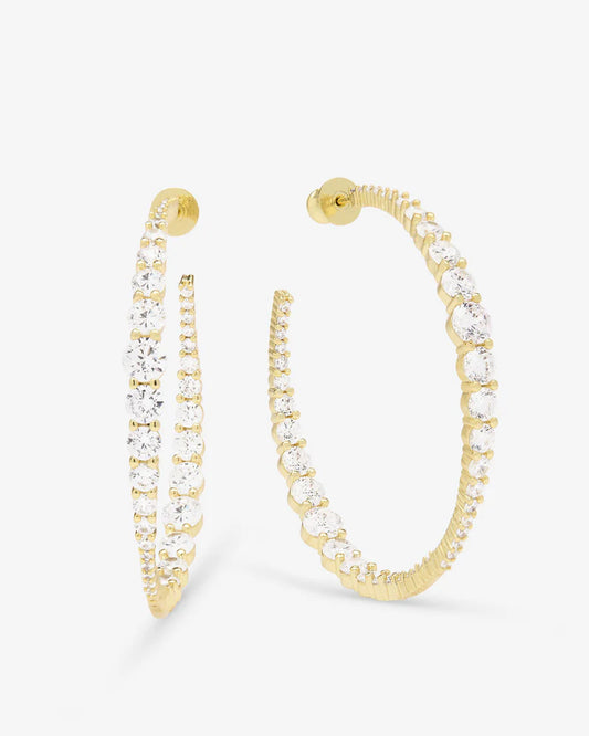 Oh She Fancy Graduated Hoops 2" - BAY WINDOW