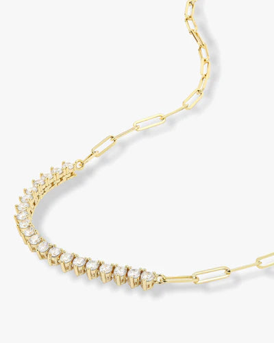 Not Your Basic Samantha Tennis Necklace