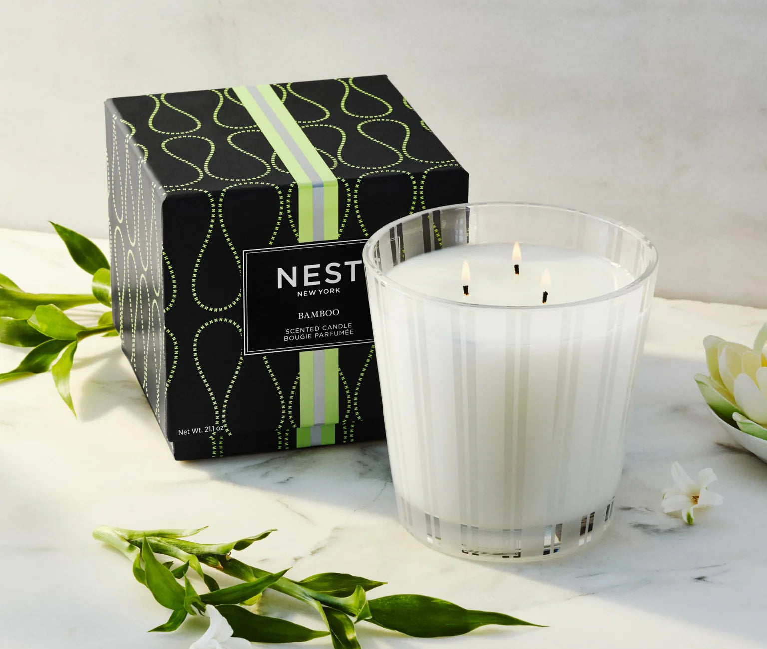 Bamboo 3-Wick Candle - BAY WINDOW