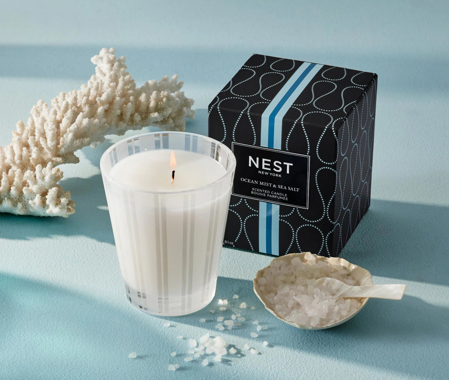Ocean Mist & Sea Salt Classic Candle - BAY WINDOW