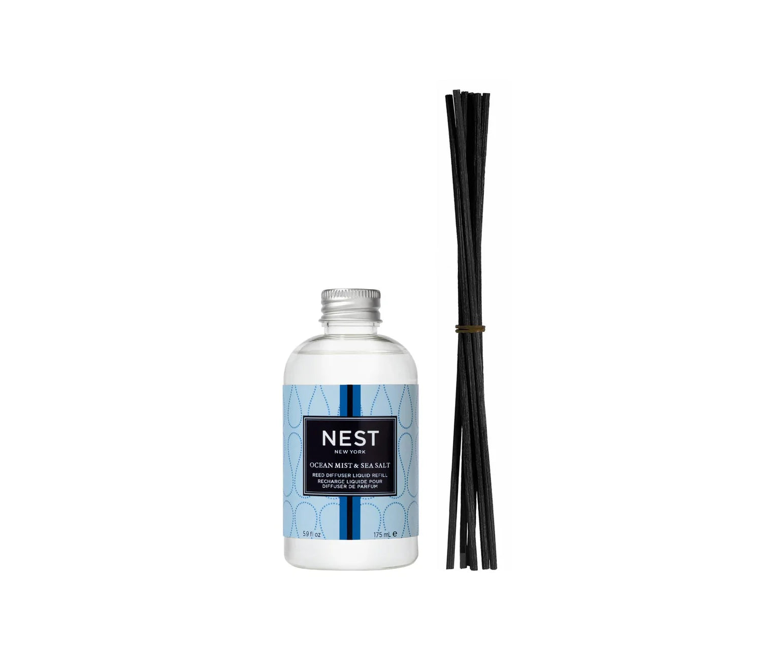 Ocean Mist & Sea Salt Nest Reed Diffuser Liquid Refill - BAY WINDOW