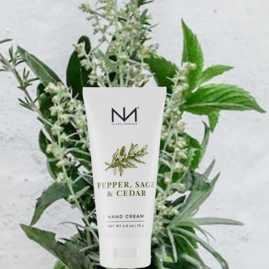 Pepper Sage & Cedar Travel Hand Cream - BAY WINDOW
