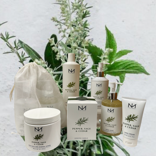 Pepper Sage & Cedar Travel Hand Cream - BAY WINDOW
