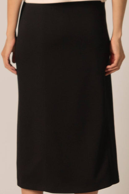P. CILL Butter Modal Midi Side Slit Skirt - BAY WINDOW