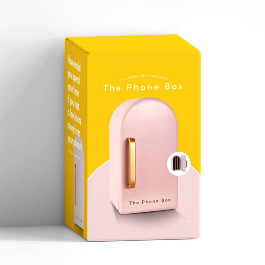 The Phone Box - Blush Pink - BAY WINDOW