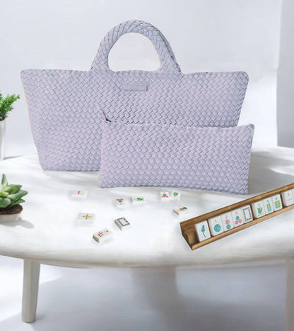 Woven Mahjong Carryall - 6 Colors - BAY WINDOW