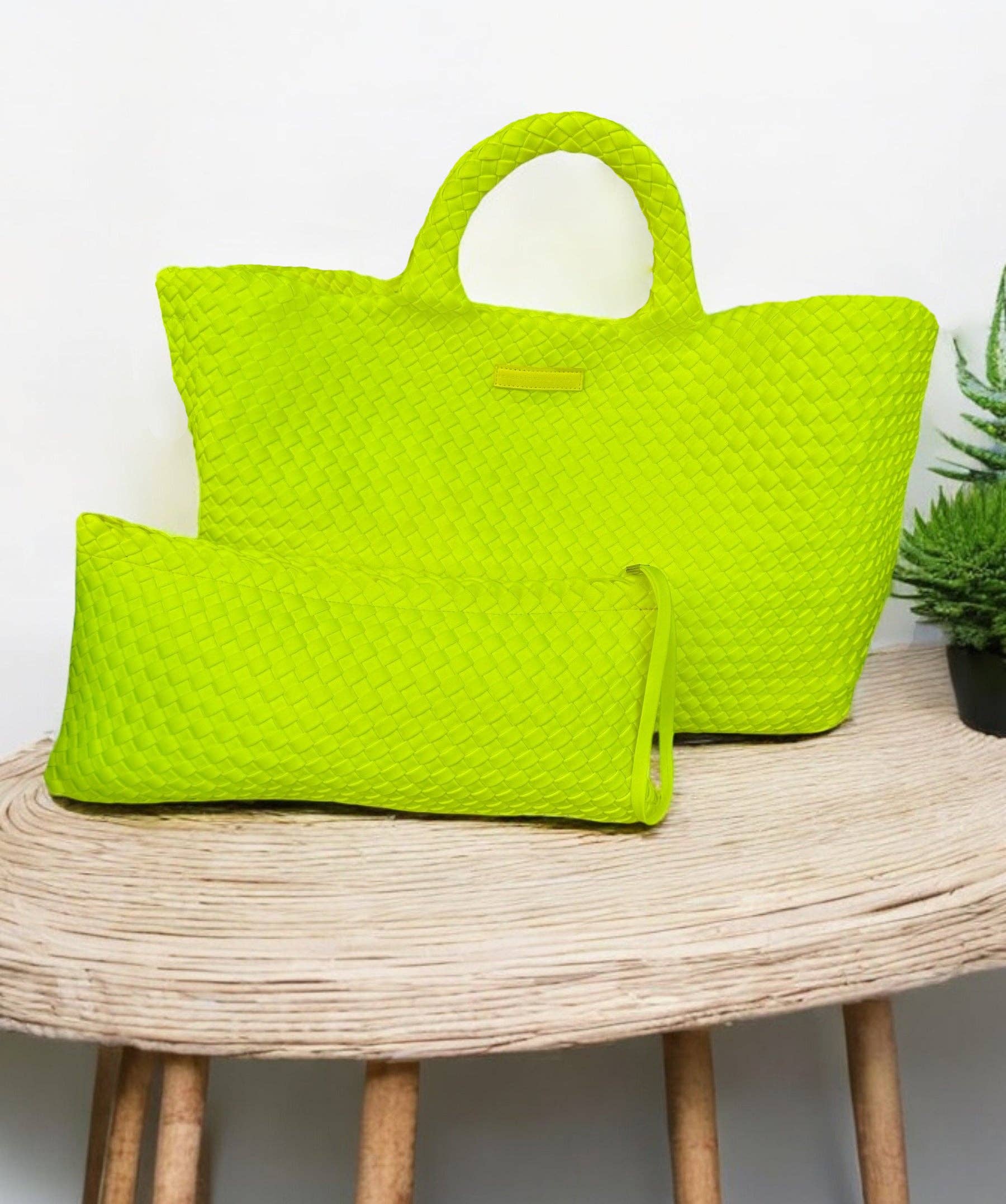 Woven Mahjong Carryall - 6 Colors - BAY WINDOW