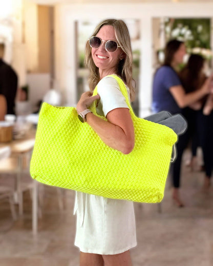 Woven Mahjong Carryall - 6 Colors - BAY WINDOW