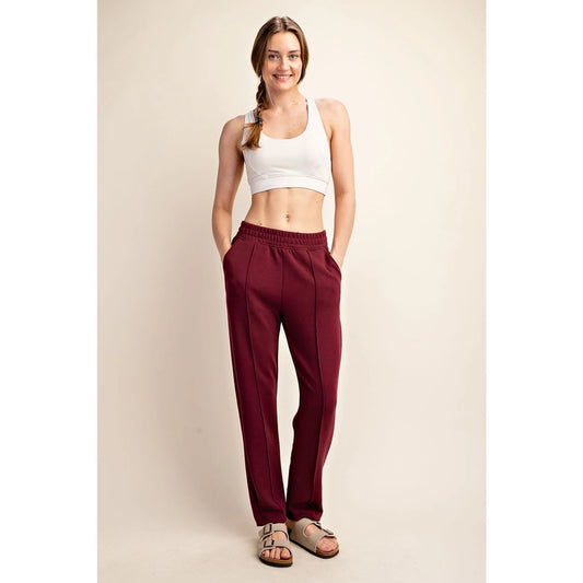 Scuba Pintuck Pant - BAY WINDOW
