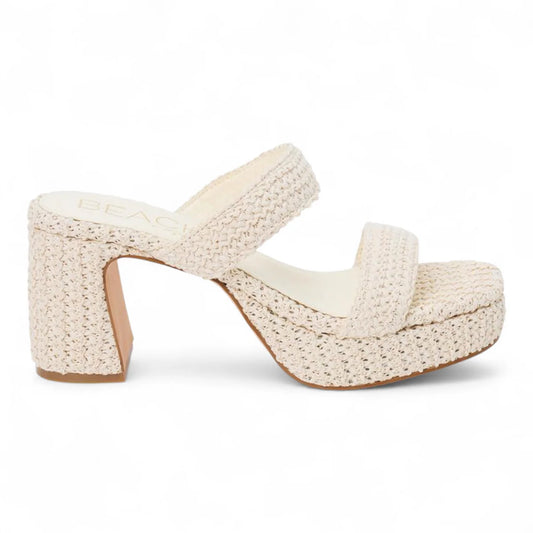 Echo Platform Heel - Natural