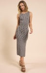Salt of the Earth Knit Midi Dress - Multi - BAY WINDOW