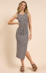 Salt of the Earth Knit Midi Dress - Multi - BAY WINDOW