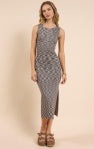 Salt of the Earth Knit Midi Dress - Multi - BAY WINDOW