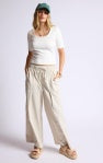 Street Fest Scoop Neck Top - White - BAY WINDOW