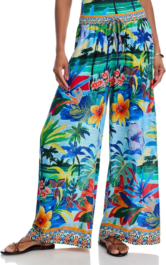 Wide Leg Pants - Paradis
