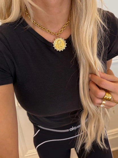 Small Coin Necklace