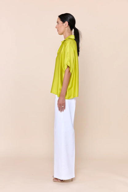 Farrah Collared Top - BAY WINDOW