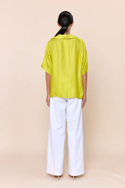 Farrah Collared Top - BAY WINDOW