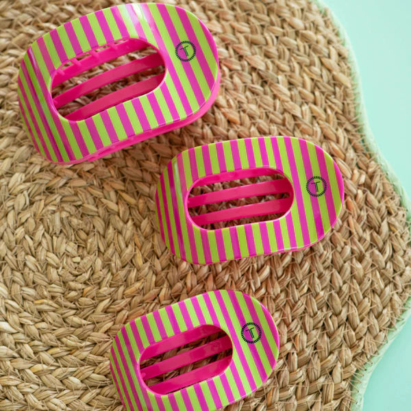 Flat Round Hair Clip - Medium