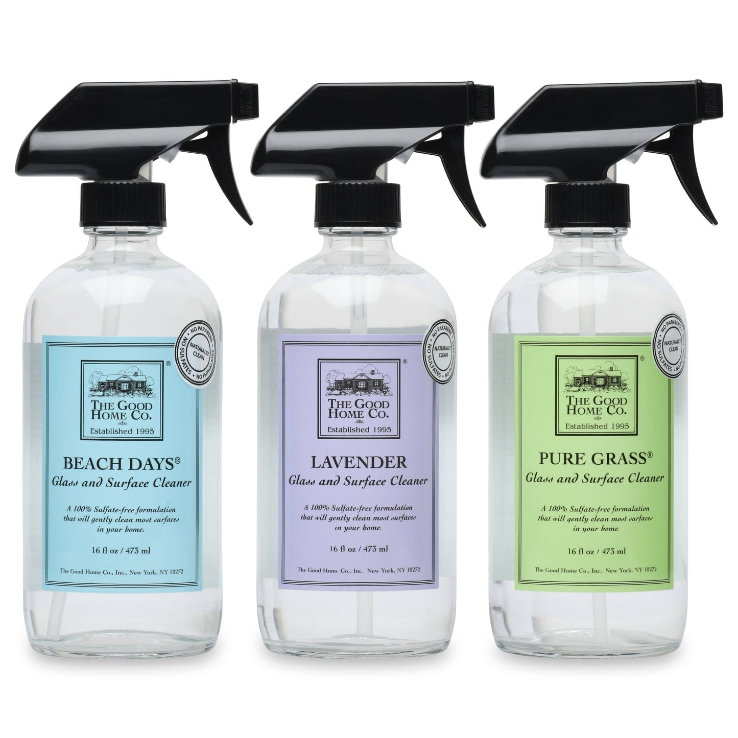 The Good Home Glass and Surface Cleaner 16 oz - BAY WINDOW