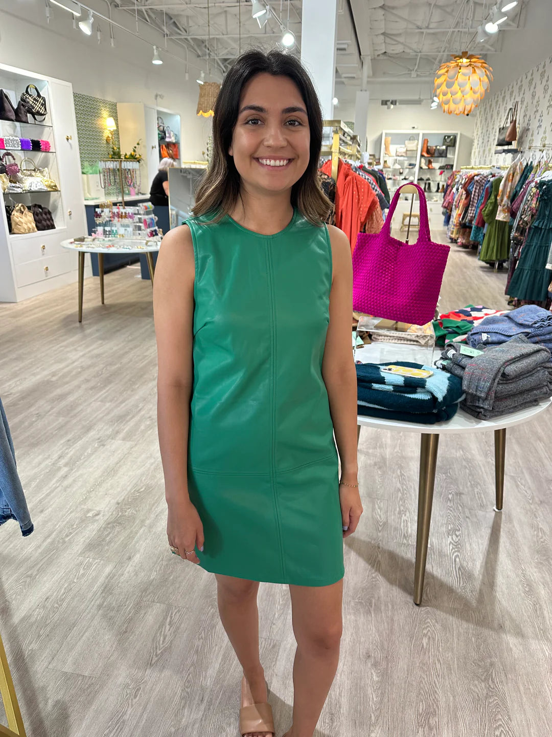 Leather Tank Dress - BAY WINDOW