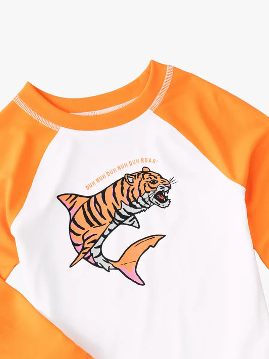 The Tiger Shark (Baby & Toddler Rashguard) - BAY WINDOW