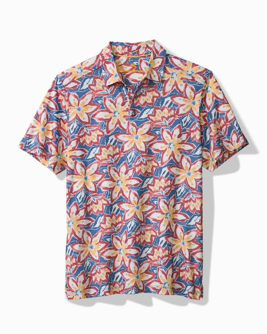 Flora Fushion Polo - Dutch Blue - BAY WINDOW