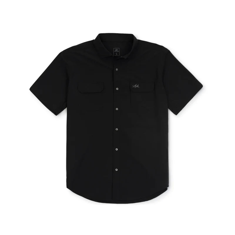 Rio Ultimate Outdoorblend Short Sleeve - Black - BAY WINDOW