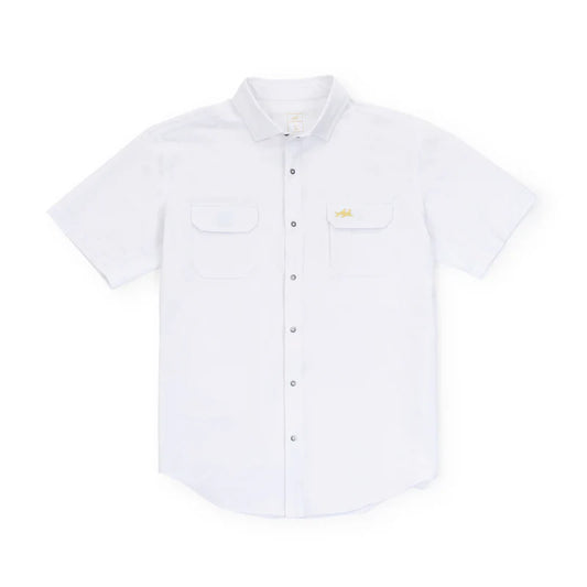 Rio Ultimate Outdoorblend Short Sleeve - White - BAY WINDOW