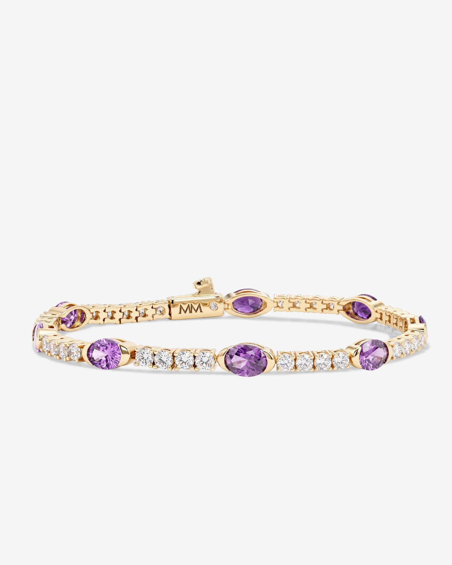 The Maven Tennis Bracelet 3mm - Lavender