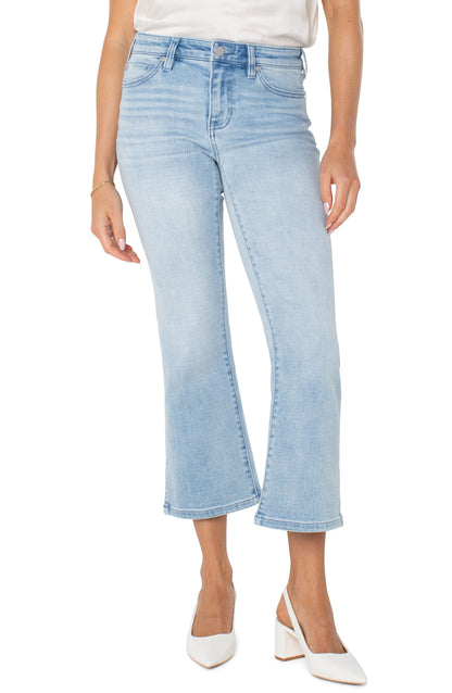 Hannah Cropped Flare w/ Slit Hem - Clarkdale