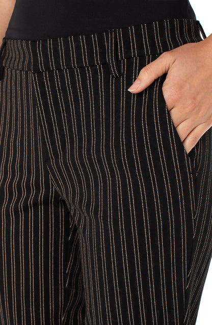 Kelsey Trouser - Ticking Stripe Pant - BAY WINDOW