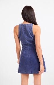 Get Like This Buttoned Mini Dress