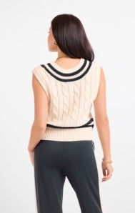 Novel V Neck Sweater Vest