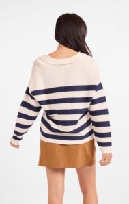 Manuscript Stripe Sweater