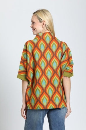 Mod Squad Sweater w/ Contrast Cuffs