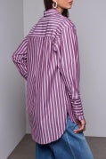 Shirt / Fancy Double Cuff Cherry Lacquer