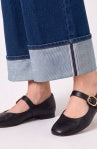 Selvedge Morgan Hi Rise Cuffed Wide Leg 30'