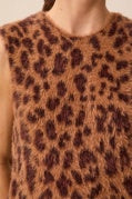 Crewneck Jacquard Sweater Vest - Hazelwood