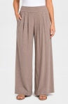 Pull on Pleated Wide Leg 30"