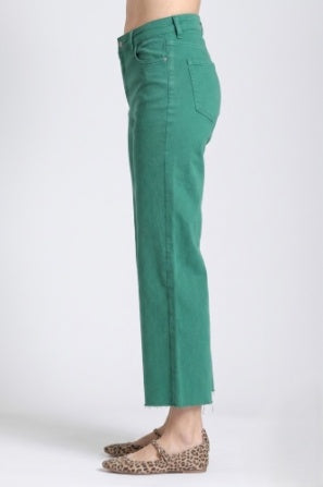 C67B Emerald Wide Leg Crop